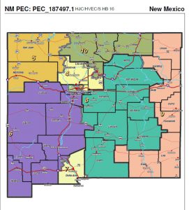 Public Education Department District Map