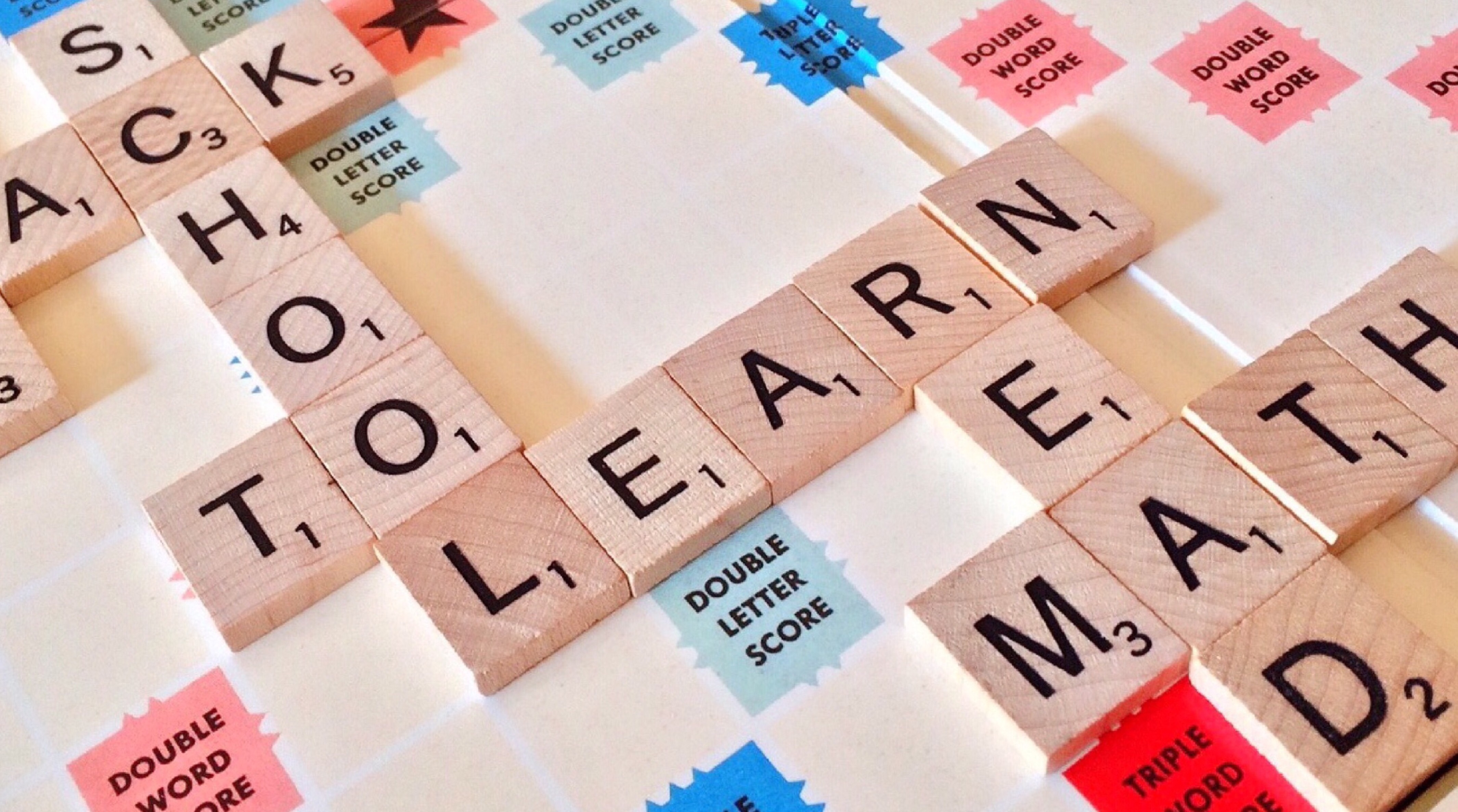 board game featuring the word Learn