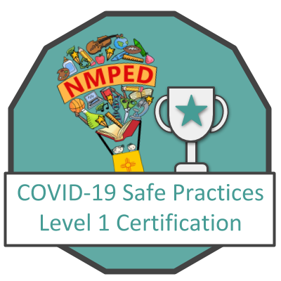 Covid 10 Safe Practices Level 1 Certification Badge
