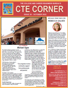 October CTE Corner Newsletter