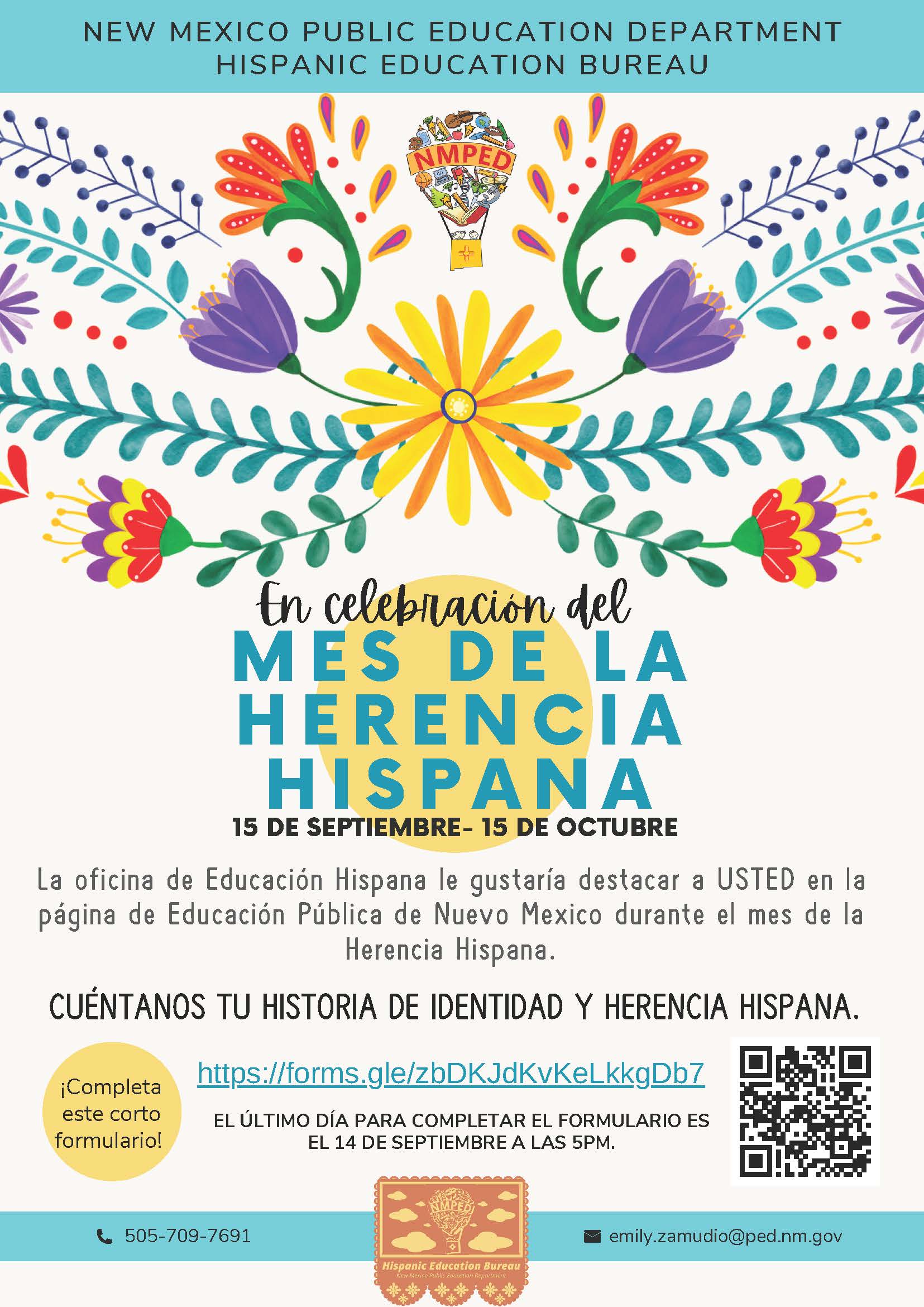 Mes De la Herencia Poster