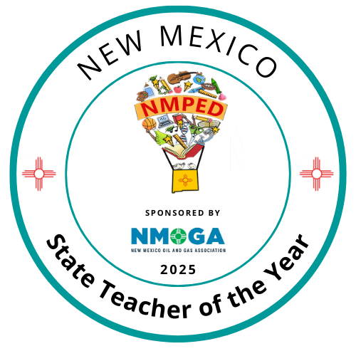 New Mexico State Teacher of the Year Logo